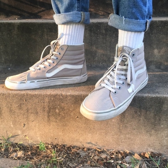 VANS SK8 Hi Slim Zip Scotchgard Unisex Sneakers - Picture 12 of 14